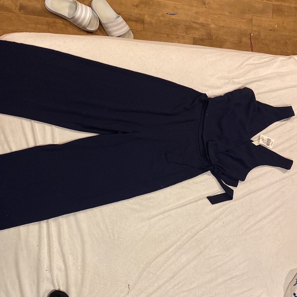NAVY BLUE ROMPER